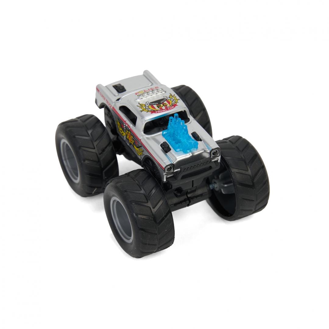 Mașină Poliție Inerție Momki 8.5cm - Jucărie Copii 3+ Ani - imagine 7