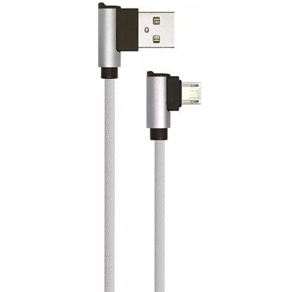 Cablu Micro USB 1M V-TAC Diamond Edition Argintiu