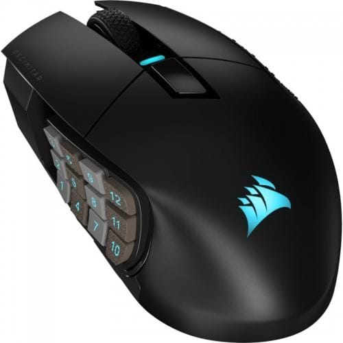 Mouse Gaming Corsair SCIMITAR ELITE Wireless MMO, 26000 DPI - imagine 2