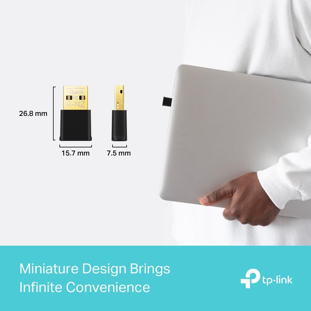 Adaptor Wireless TP-Link Archer TX20 Nano AX1800 Wi-Fi 6 USB - imagine 7
