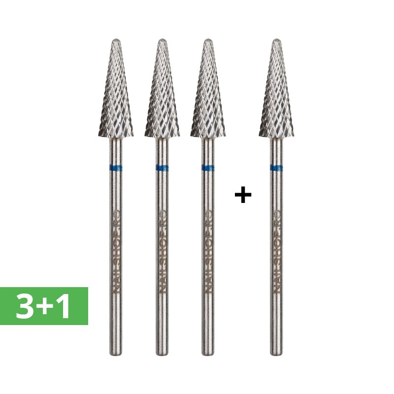 Set Bit Carbid Nailshop 3+1 Gratis Con Ascutit