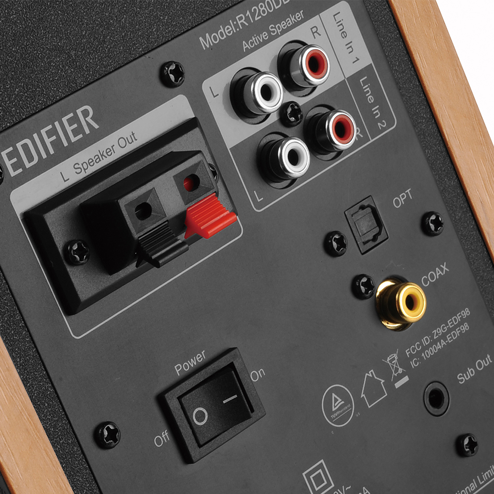 Boxe Edifier R1280DBS-BR Bluetooth 42W - Cafea - imagine 6