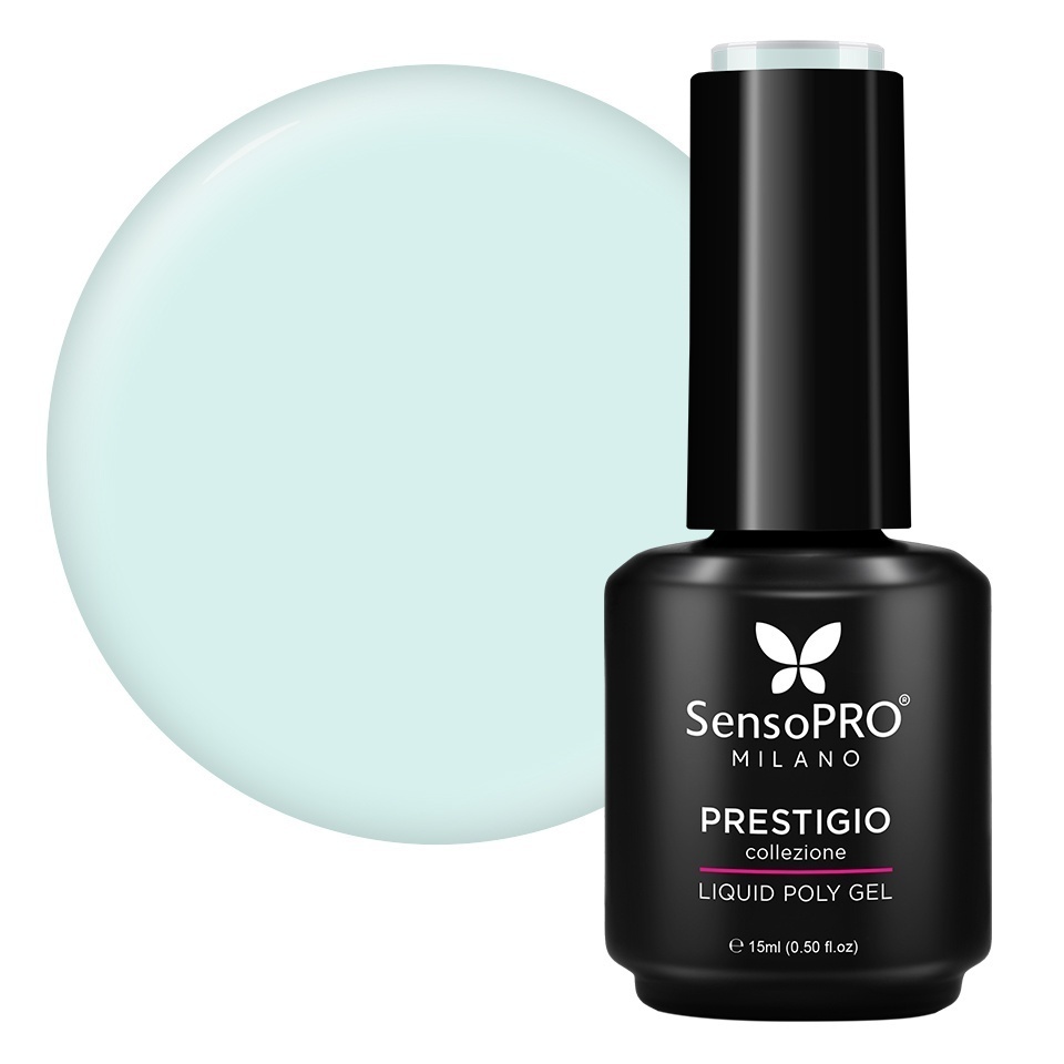 Polygel Lichid SensoPRO Milano PRESTIGIO, Matcha Cookie, 15ml
