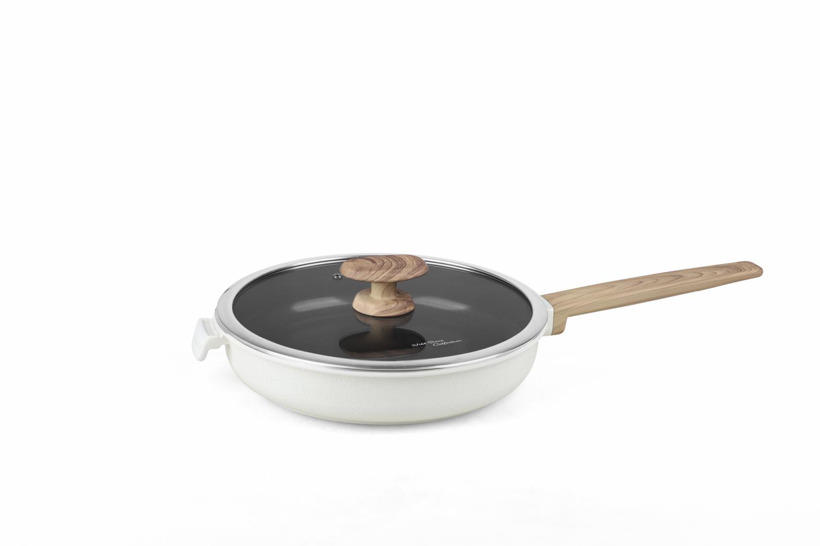 Tigaie Heinner Wild Stone 26cm cu Capac - Aluminiu Premium - imagine 2