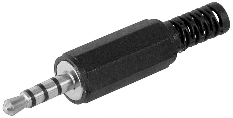 Conector Stereo Jack 3.5mm 4 Contacte OEM
