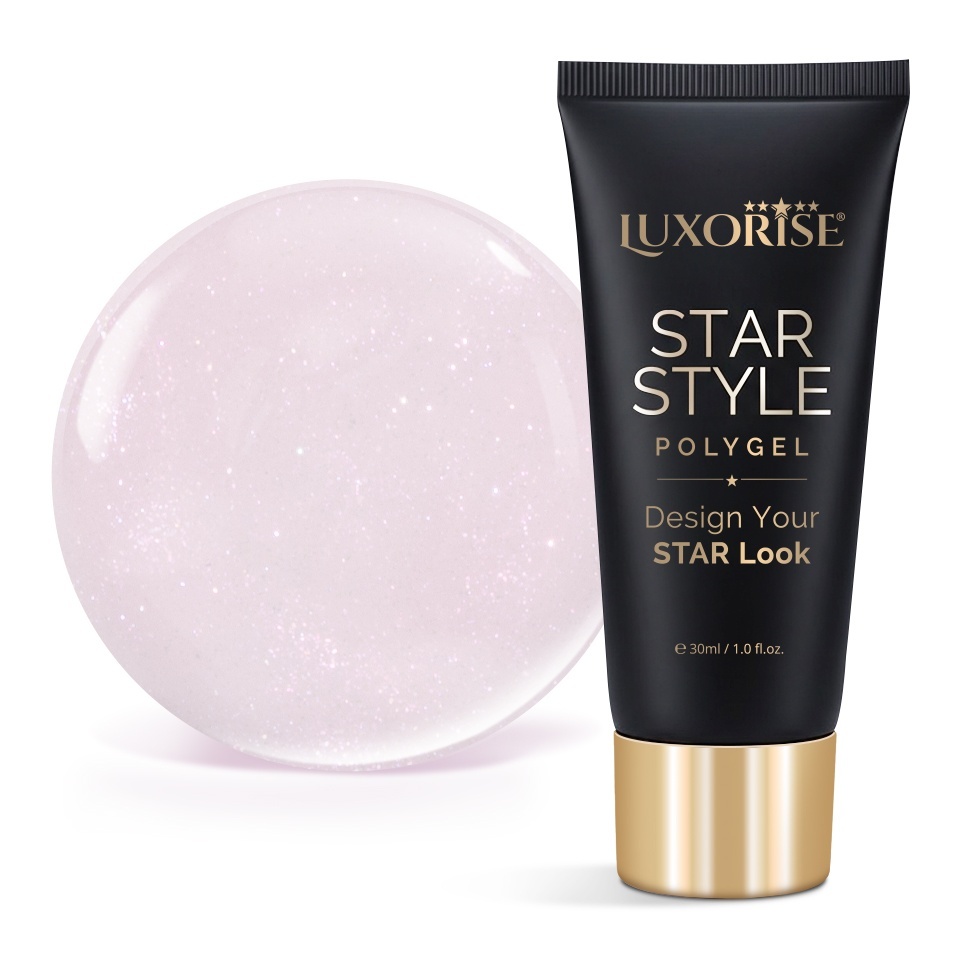 Polygel LUXORISE STAR STYLE - STAR NUDE Collection, Bloom Grace, 30ml