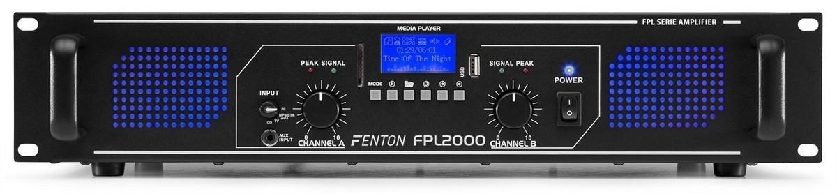 Fenton FPL2000 Amplificator 4000W Bluetooth