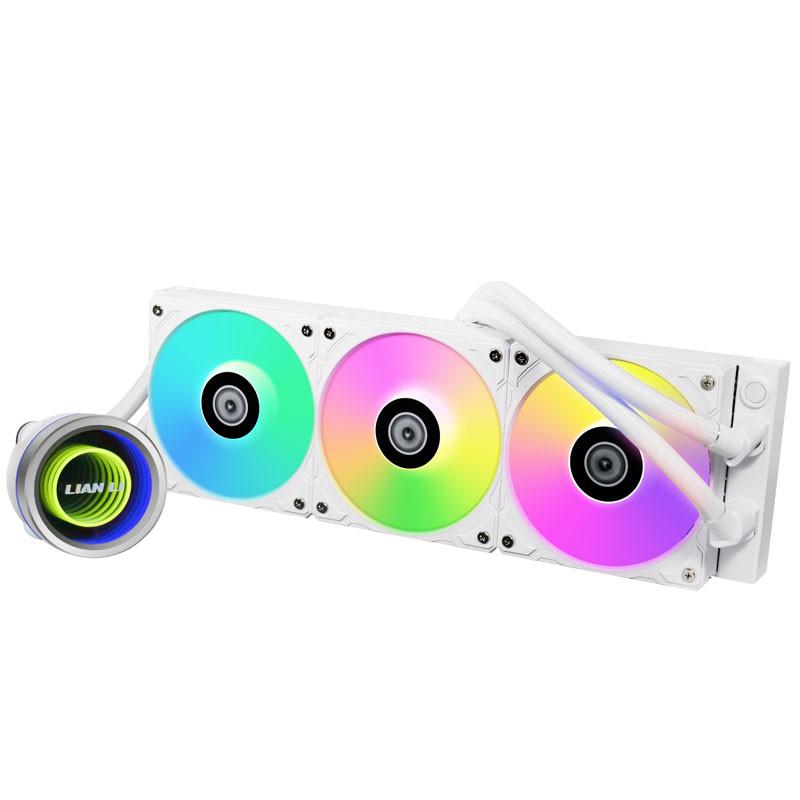 Cooler Lian Li GALAHAD II 360 Trinity ARGB Alb - Răcire Premium