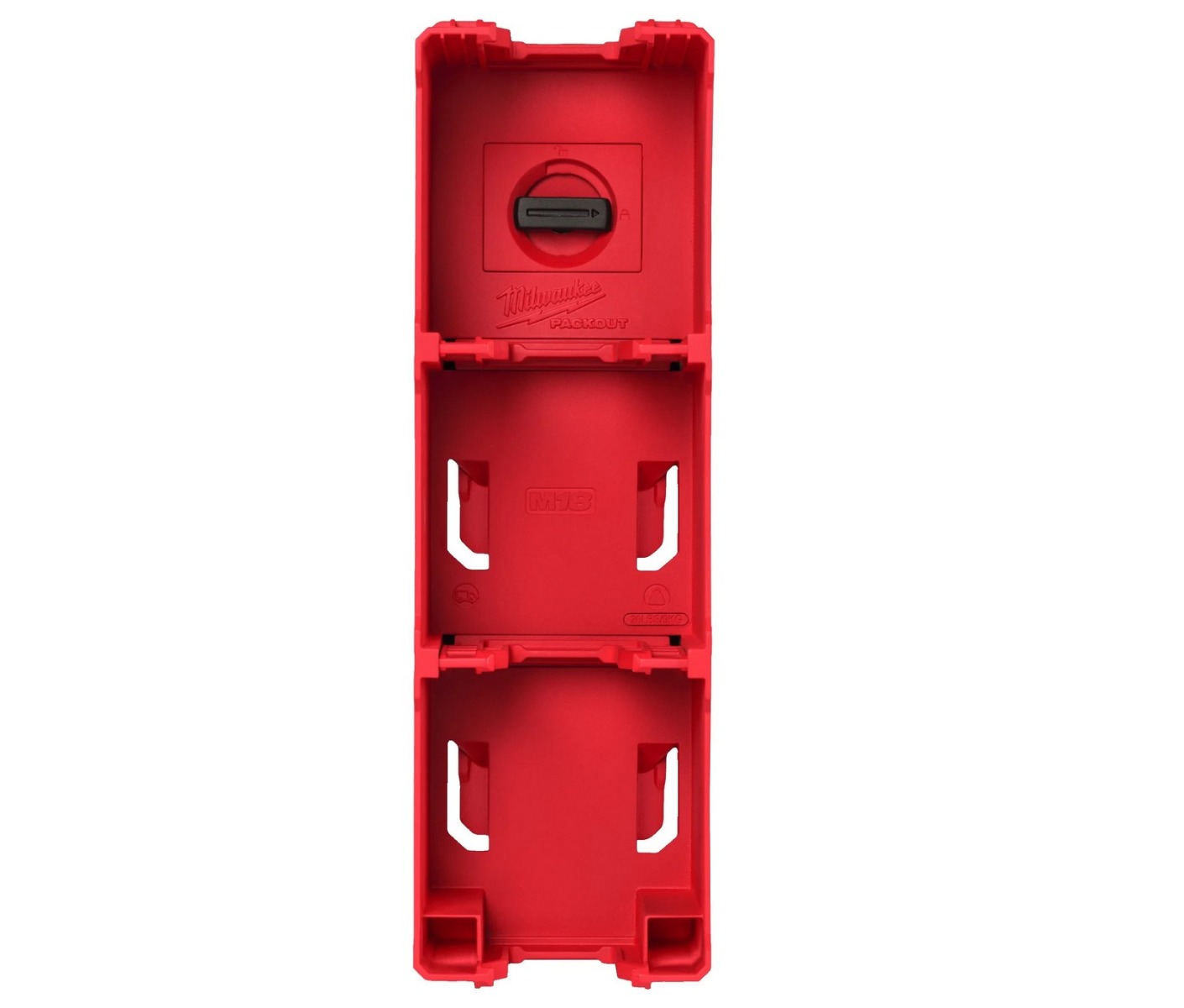 Suport acumulatori Milwaukee PACKOUT pentru 4 baterii M18