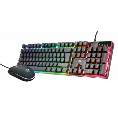Kit Gaming Trust GXT 838 Azor - Tastatură + Mouse RGB, 125.69 RON