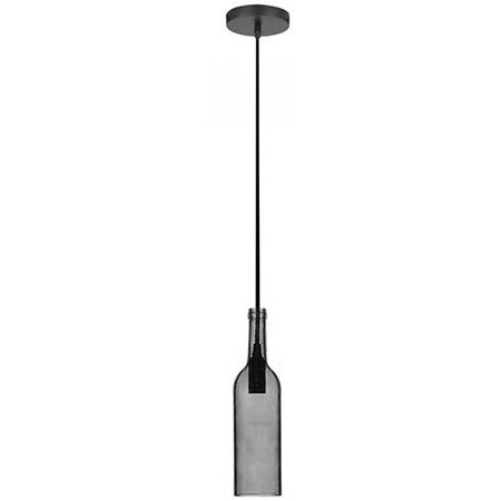 Pendul Tavan V-TAC Sticlă Vin Gri Deschis