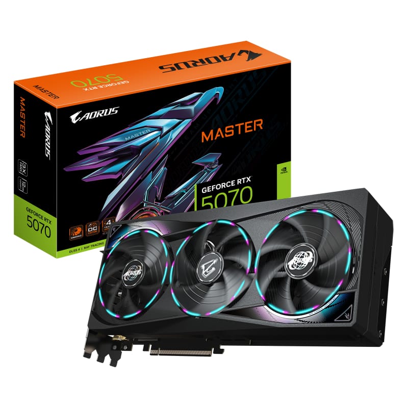 Placă Video RTX 5070 AORUS MASTER 12GB GDDR7 GIGABYTE - imagine 2