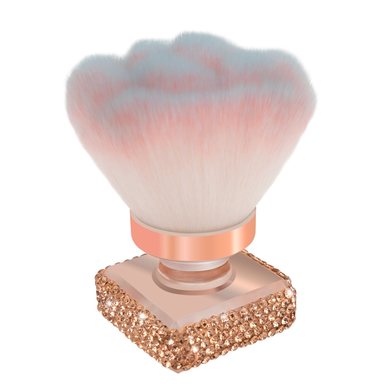 Pămătuf Unghii LUXORISE Sparkling Gold Mirage