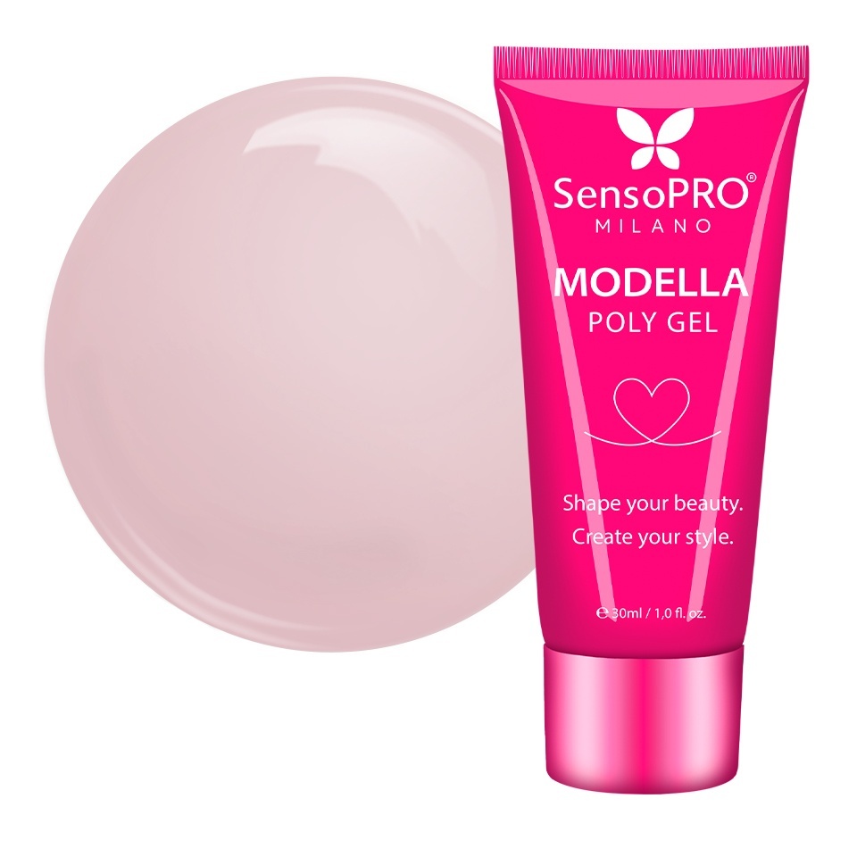 Polygel MODELLA SensoPRO Milano - Mocha Nude, 30ml
