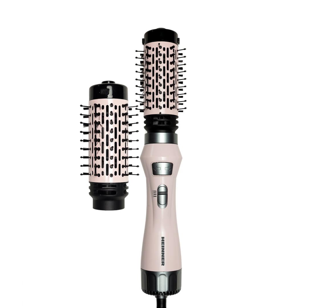 Perie Rotativa Heinner HAB-R12RDC-PNK2, 1200W, Ceramică, Roz - imagine 2