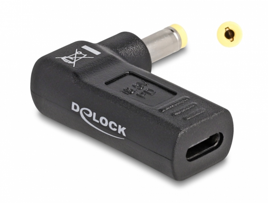 Adaptor USB-C la HP Delock 18.5V/3A