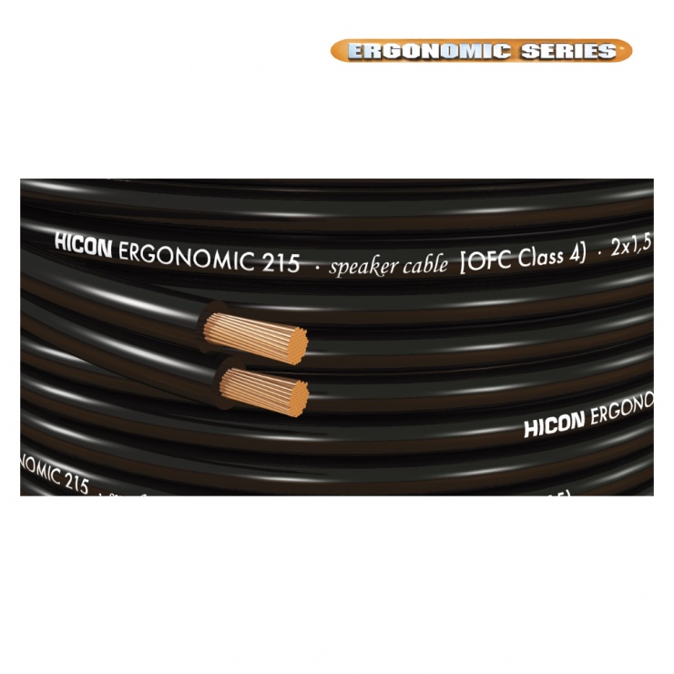 Rola 10m Cablu Difuzor Hicon 2x1.5mm2, Cu OFC