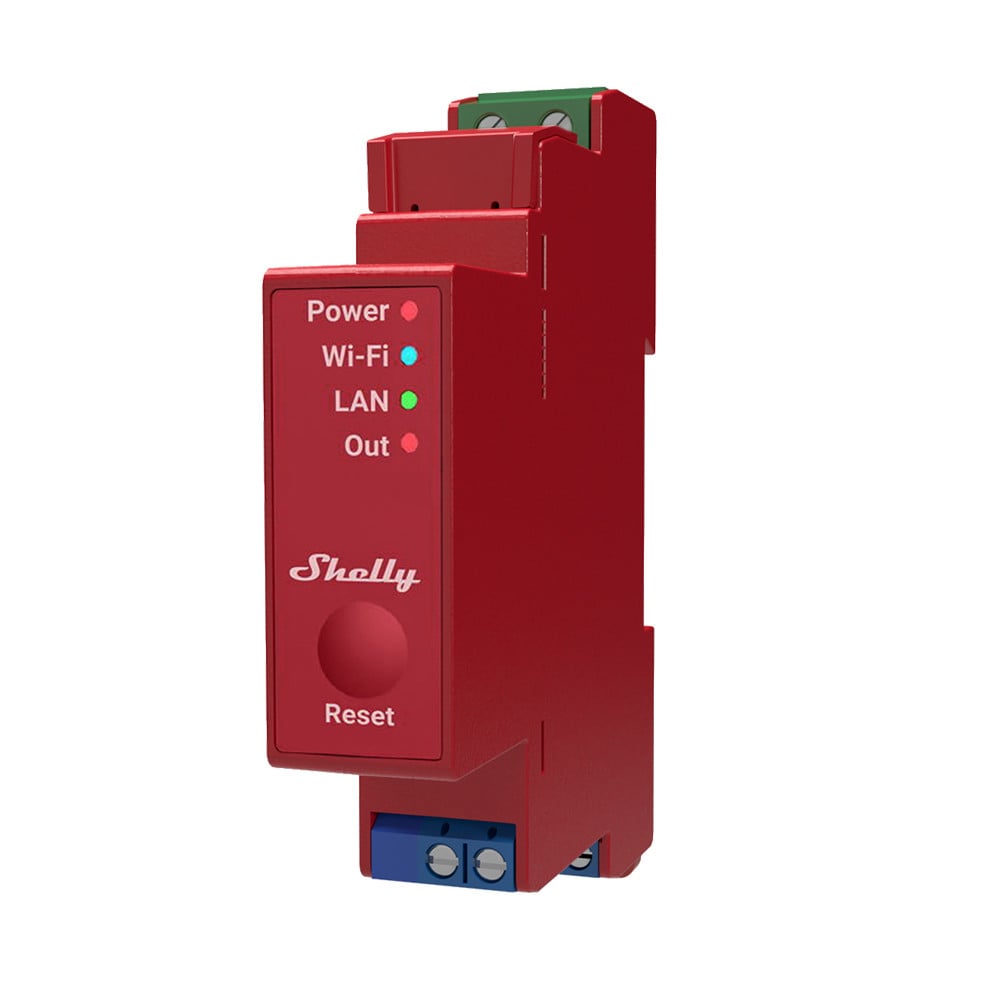 Releu Smart Shelly Pro 1PM | Control Consum & Automatizare