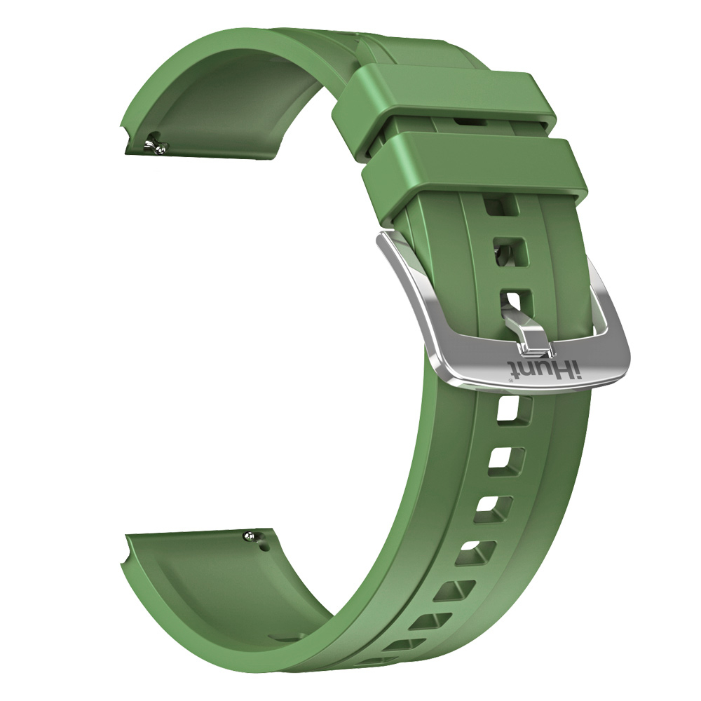 Curea Verde Silicon iHunt Watch 13 Titan - Rezistentă