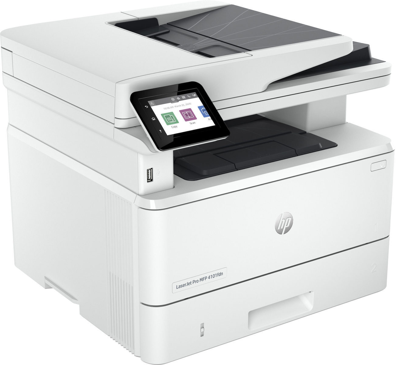 Imprimanta HP LaserJet Pro MFP 4102fdw - Laser Monocrom 40ppm - imagine 3