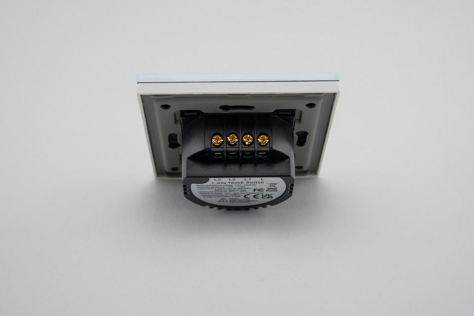 Intrerupator Triplu Touch Sticla LUXION, 500W - imagine 8