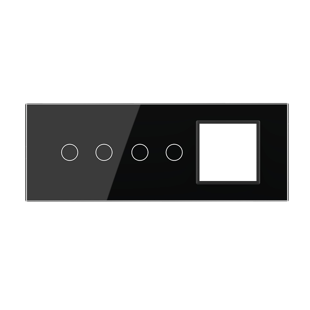 Panou Livolo Sticlă 2 Intrerupătoare + Priză - imagine 6