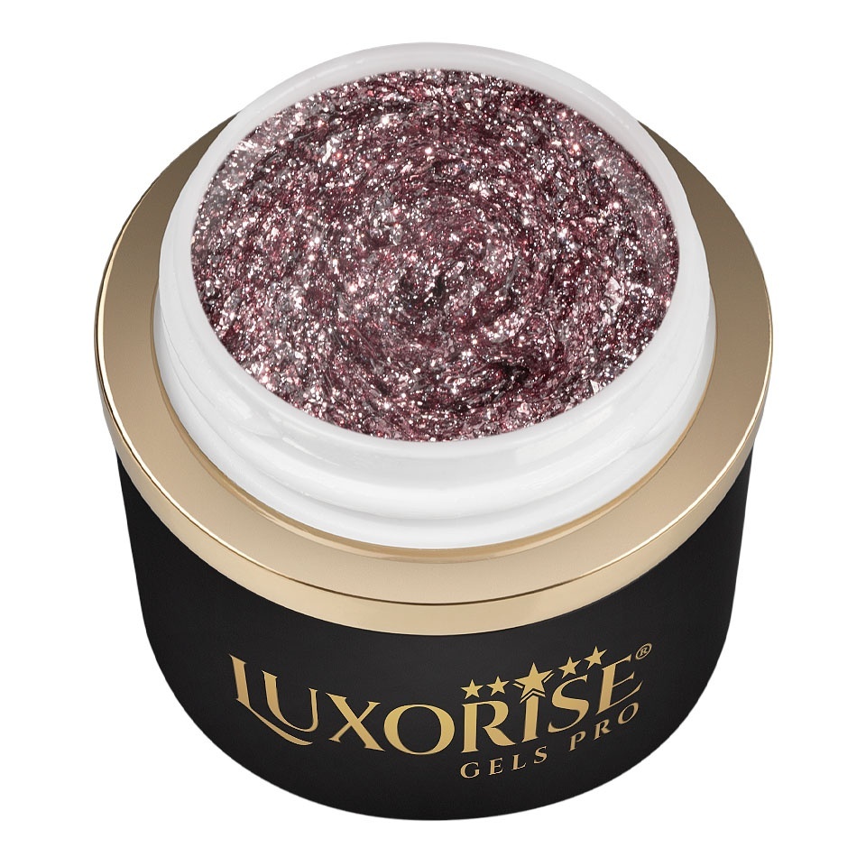 Gel Design 3D LUXORISE Royal Glitz - Bronze Berry 5ml