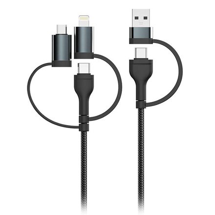 Cablu 5in1 V-Tac 1.2m, Fast Charging, Multiplu
