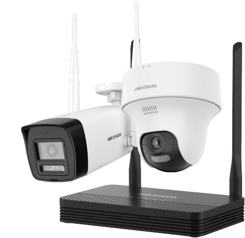 Kit Supraveghere Hikvision 2 Camere Wireless 4MP