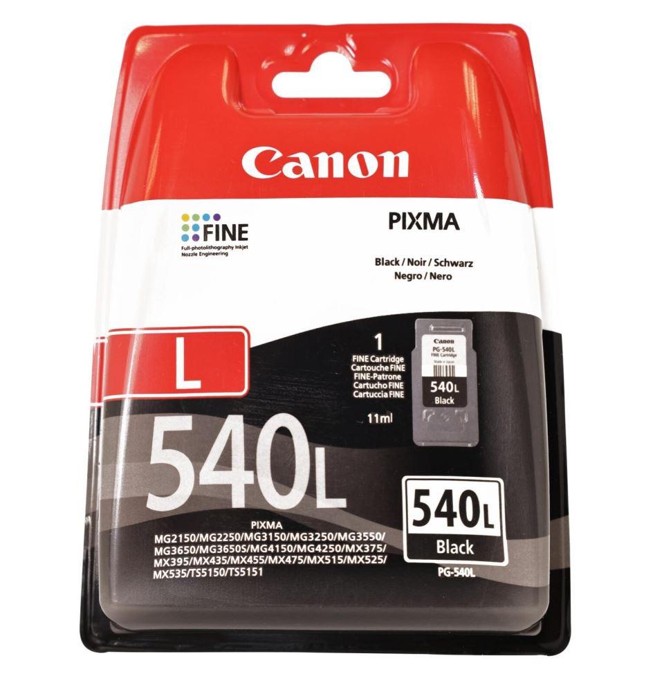 Cartuș Original Canon PG-540L Black 11ml - Calitate Superioară