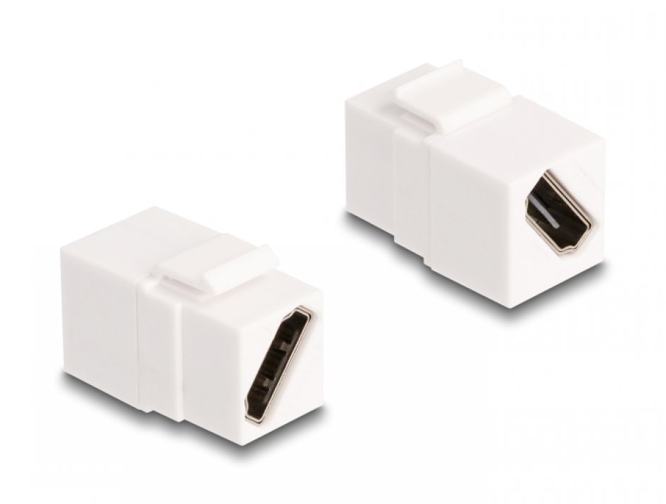 Modul Keystone Delock HDMI 8K, Alb