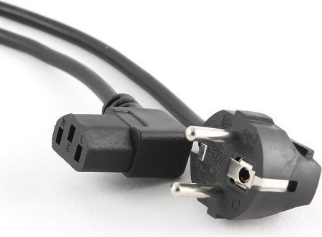 Cablu Alimentare Gembird 1.8m Shucko-C13 10A Negru - VDE