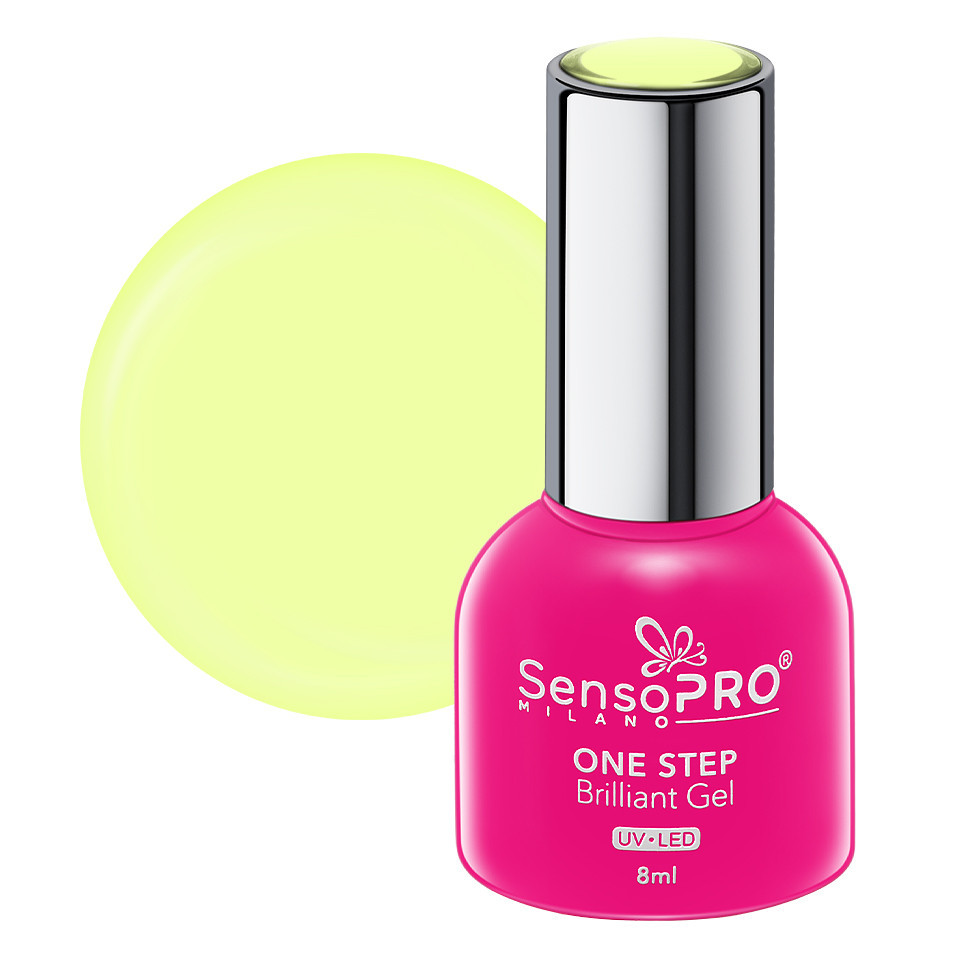 Oja Semipermanenta One Step SensoPRO Lemon Sorbet 8ml
