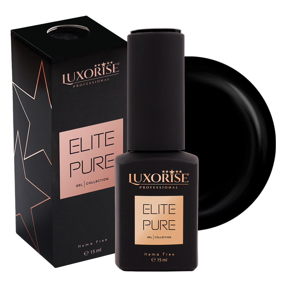 Oja Semipermanenta Hema Free Luxorise Elite Black 15ml