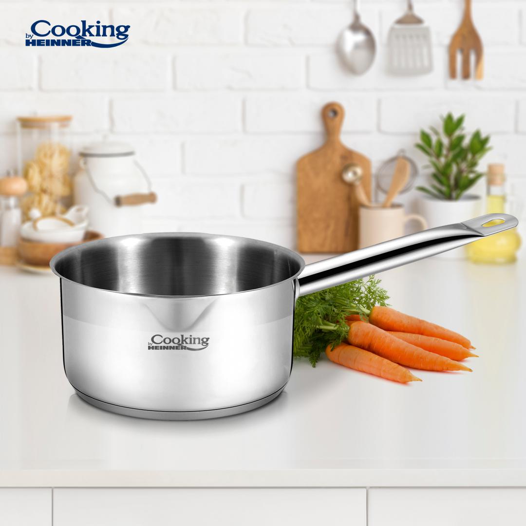 Caserola Inox Heinner Maestro 2.1L - 18x9 cm, Premium - imagine 2