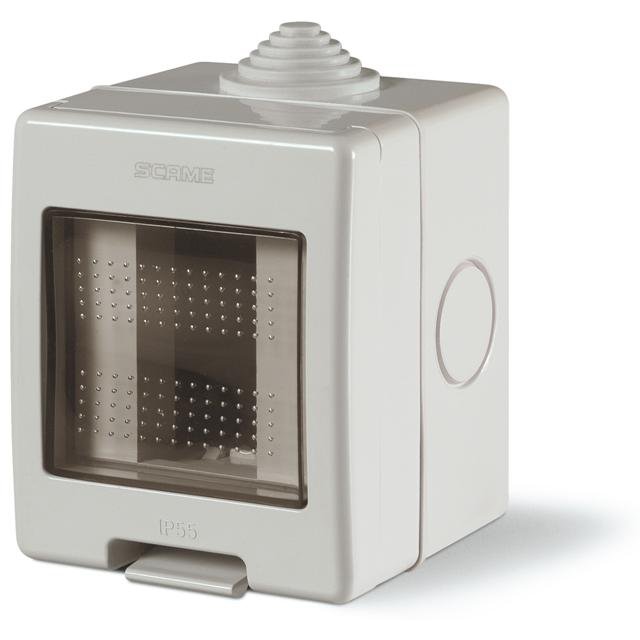 Doza Scame 1 modul IP55 Unibox Gri