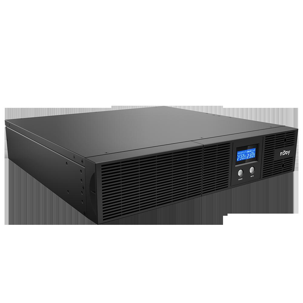 UPS NJOY Argus 3000 3000VA/1800W Rack 2U - Protecție Profesionistă