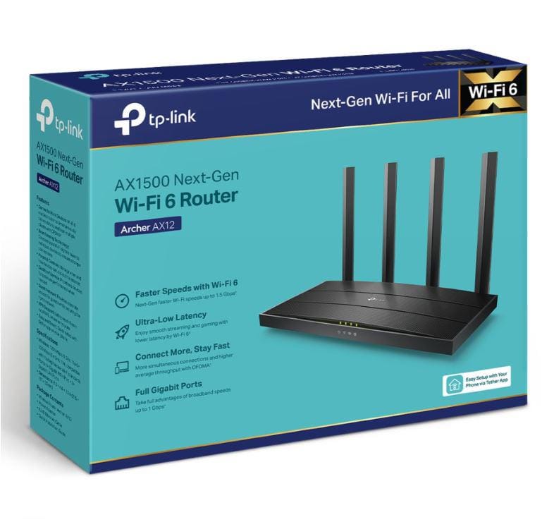 Router WiFi 6 TP-Link Archer AX12 | AX1500 Dual-Band Gigabit - imagine 5