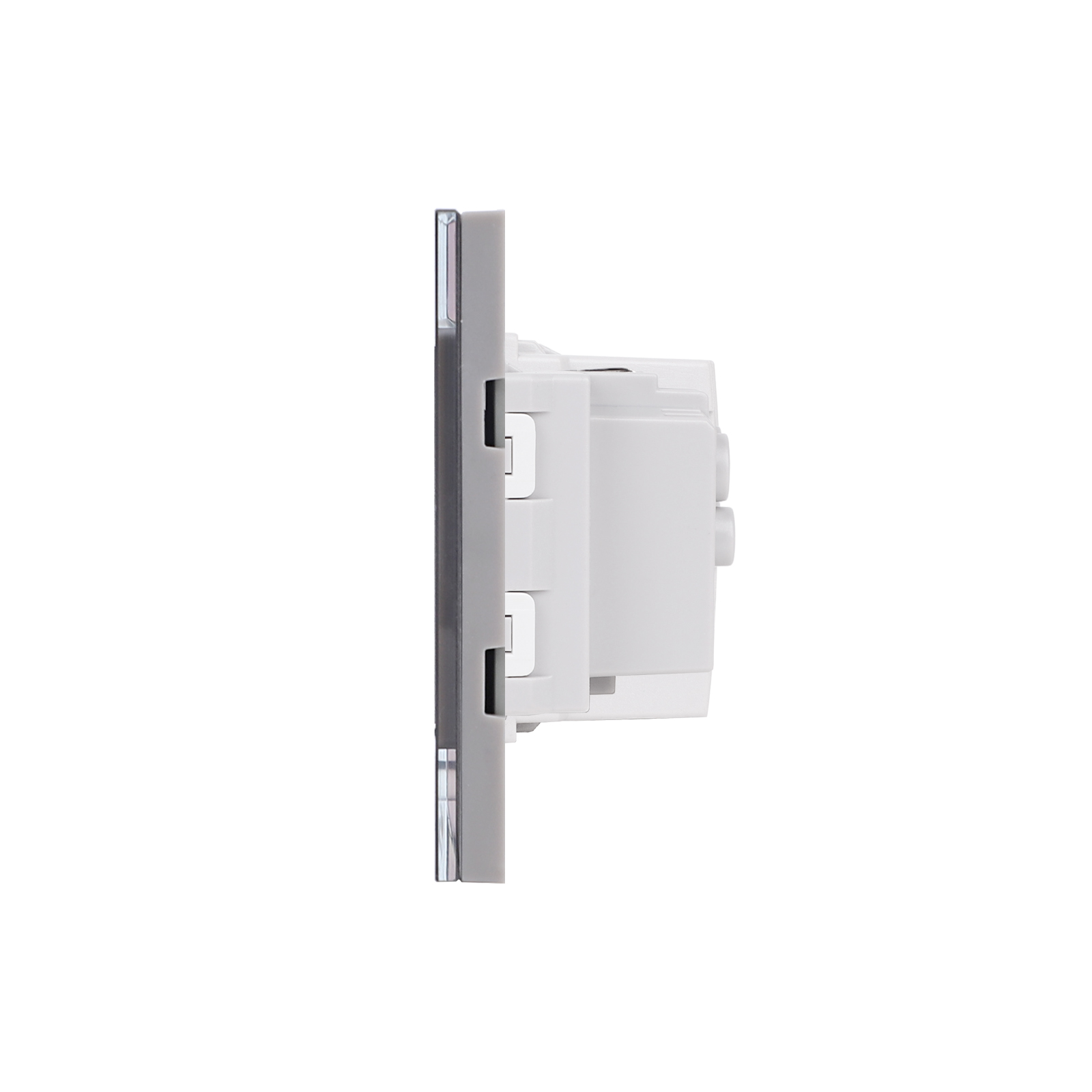 Întrerupător cu Variator + Priză LUXION, Rama Sticlă, IP44 - imagine 15