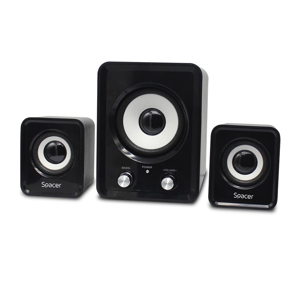 Boxe Spacer SPB-807-BK 2.1 11W - Sunet Premium pentru PC - imagine 2