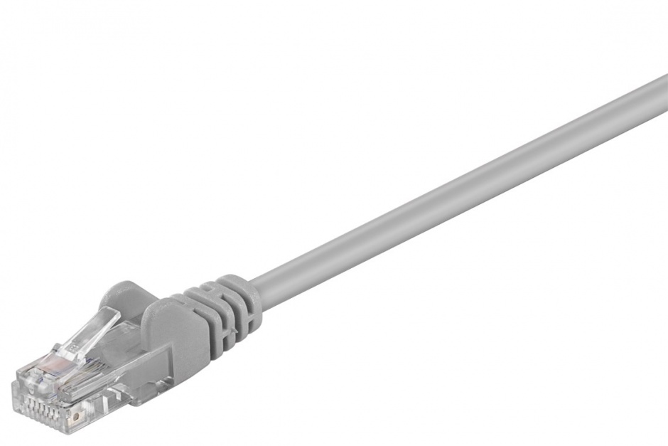 Cablu Rețea RJ45 UTP Cat 6, 5m, Gri - Oem SP6UTP05