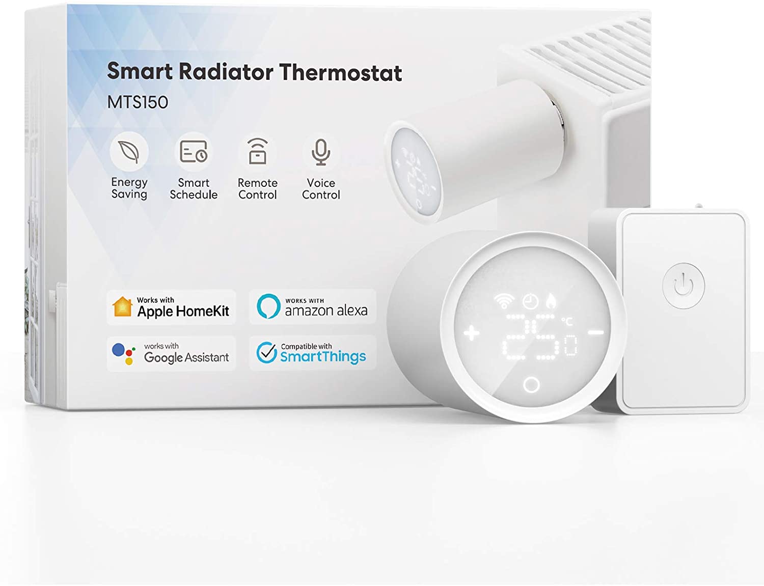 Kit Termostatic Meross Wi-Fi cu Hub - imagine 2