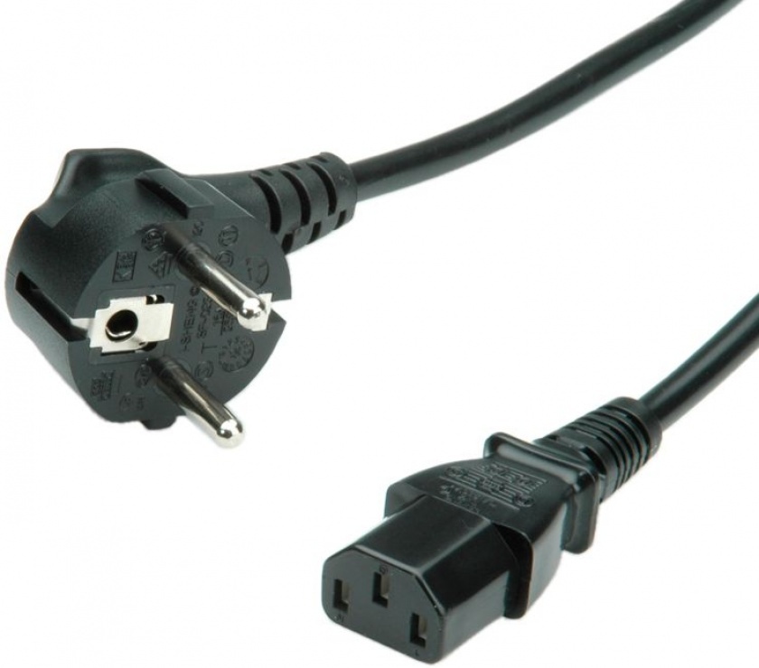 Cablu Alimentare PC Mycon C13, 3m, Negru