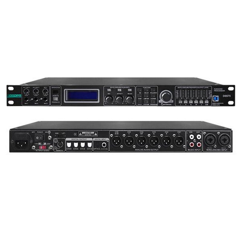 DSPPA D6575 - Procesor Audio Digital 7 Canale