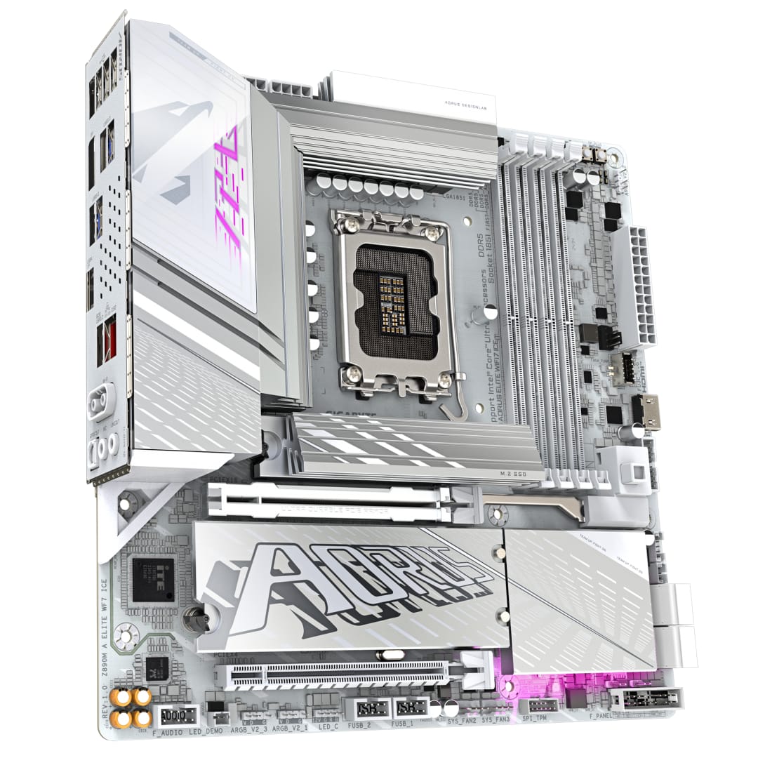 Placă de bază Gigabyte Z890M AORUS ELITE WIFI7 ICE mATX - imagine 4