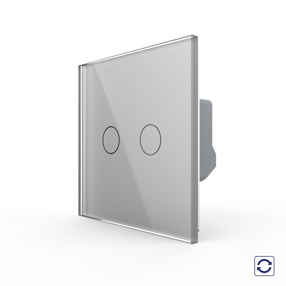 Intrerupator Dublu Touch Livolo cu Revenire - imagine 13