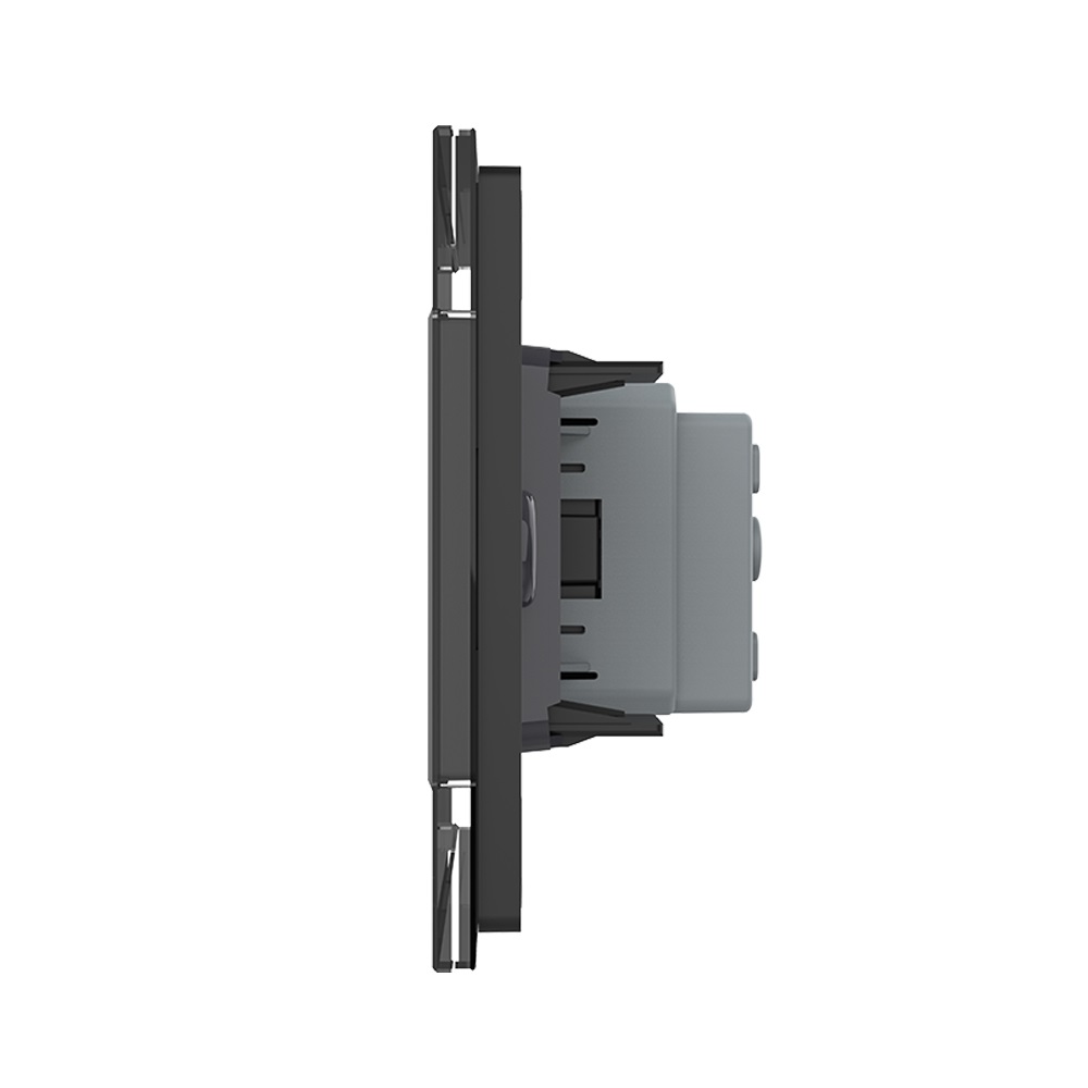 Priza Livolo cu Rama Sticlă 3M, Standard Italian - imagine 6