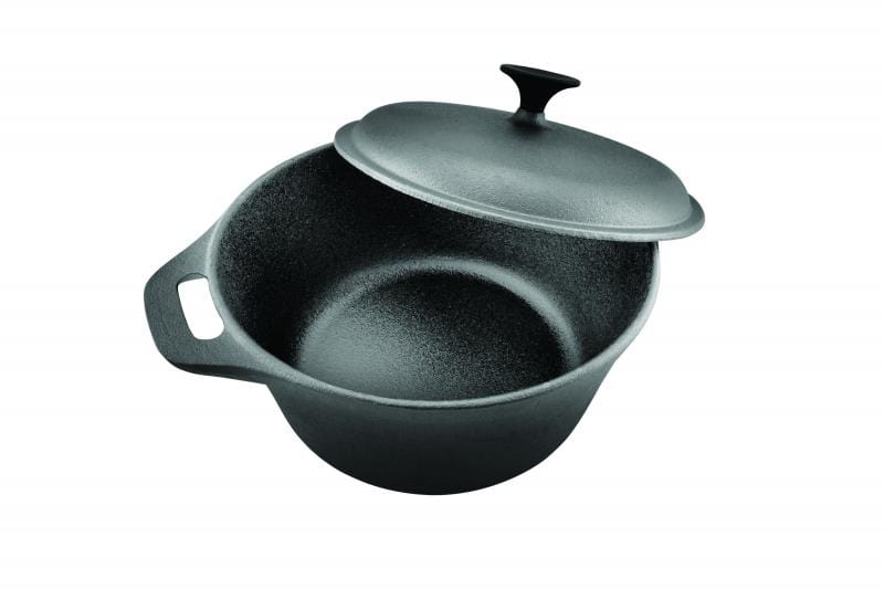 Semioală fontă HEINNER Cooking 3.8L cu capac 24cm