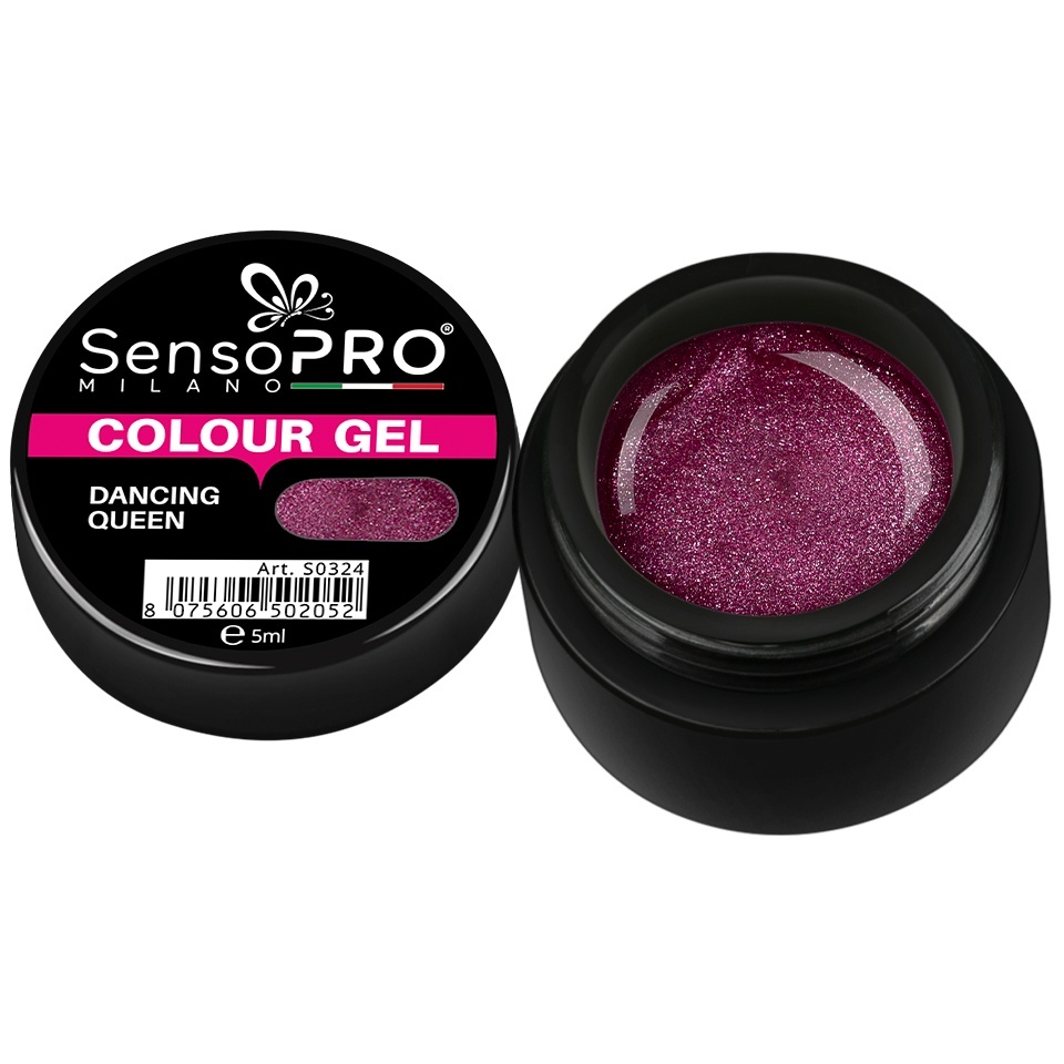 Gel UV Colorat Dancing Queen 5ml SensoPRO Milano