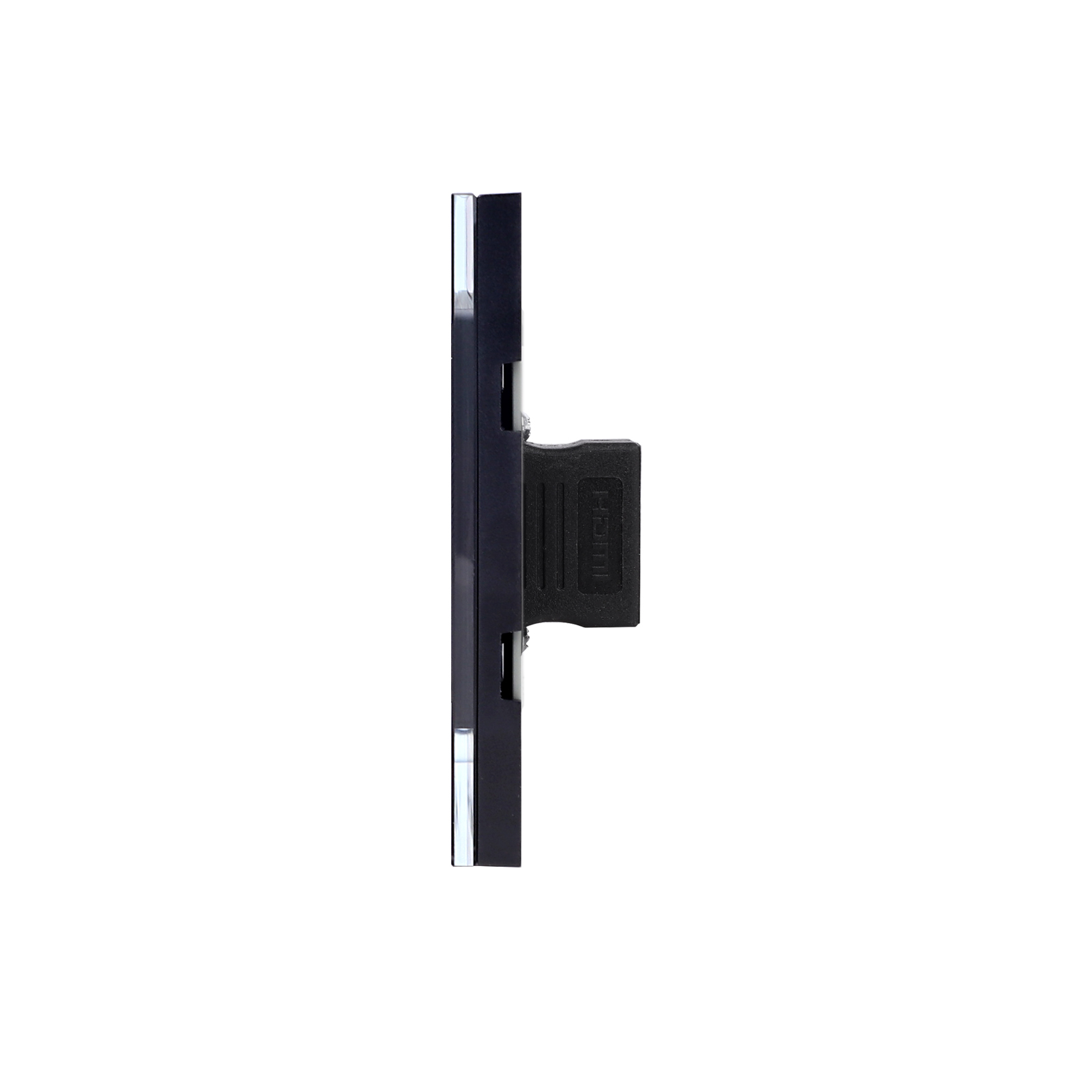 Priza HDMI cu 2 Taste False LUXION, Rama Sticla, IP44 - imagine 7
